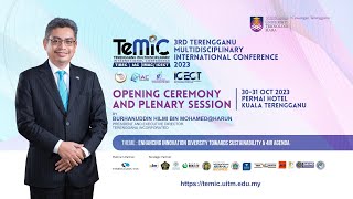 Opening Ceremony amp Plenary Session TeMIC 2023 [upl. by Soutor]