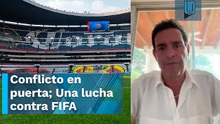 Palcohabientes del Estadio Azteca en incertidumbre rumbo a la Copa del Mundo 2026 I ENTREVISTA [upl. by Lazaruk]