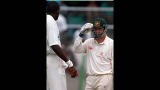 Curtly Ambrose vs Steve Waugh in 1995 curtlyambrose stevewaugh westindiescricketteam testcricket [upl. by Sharline]