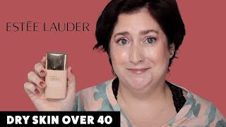 ESTEE LAUDER DOUBLE WEAR SHEER  Dry Skin Review amp Wear Test [upl. by Elyagiba]