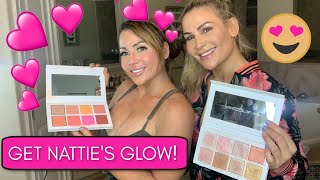 Natties 5 Minute Glam Makeup Routine  TheNeidharts [upl. by Esinaej596]