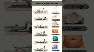 Exercise to lose weight at home🏠 exercise workout motivation weightloss loseweight yoga home [upl. by Florance]