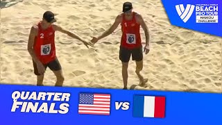 SchalkShaw vs BassereauAye C  Quarter Finals Highlights  Haikou 2024 BeachProTour [upl. by Nimrak]