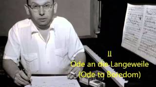 Eisler Two songs from the quotWoodbury Songbookquot [upl. by Kally]