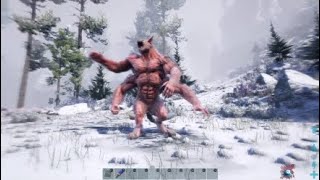 Ferox Transformation Animations Ark Survival Evolved Genesis DLC [upl. by Artair]