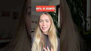 Partecipa al contest su IG e non perderti il buono sconto del 40😍 viralvideo skincare foryou [upl. by Zitella]