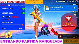 NOVO HACK GRÁTIS DO FREE FIRE MOD MENU NOVA ATUALIZAÇÃO COMPLETO COMO BAIXAR E INSTALAR [upl. by Lilak]