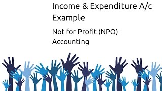 Example  Income amp Expenditure Ac  Non Profit Organsiation NPO  CA CPT  CS amp CMA  Class 12 [upl. by Ienttirb621]