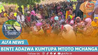 BINTI MWENYE MIAKA 17 ADAIWA KUMTUPA MTOTO MCHANGA CHOONI BAADA YA KUJIFUNGUA [upl. by Marba315]