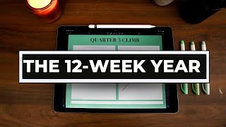 HOW TO ACHIEVE YOUR GOALS IN 12 WEEKS  How To Plan The Quarter [upl. by Deborah470]