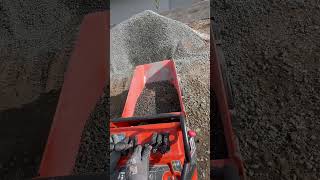 Cormidi C85 dumper loading the gravel cormidi dumper [upl. by Aihsital]