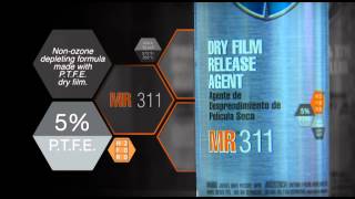 Sprayon MR311  Dry Film Release Agent [upl. by Eilyak346]