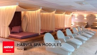 Harvia Spa Modules [upl. by Eiramenna]