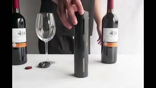 WineEase Pro Electric Wine Opener Automatic Electric Wine Bottle Corkscrew Opener [upl. by Atirat]