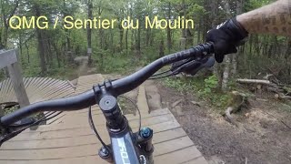 QMG  MTB Sentiers Du Moulin  Quebec Canada Downhill [upl. by Latsyrcal266]