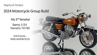 2024 Motorcycle GB  Sunny 124 Yamaha TX750  Final [upl. by Sufur96]