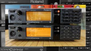 AQABA  Roland SC55 Sound Canvas Demo  DEMO0010mid [upl. by Onafets]