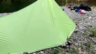 Bentuk pemasangan Flysheet Tarp Tent 3x4 Inner 1P [upl. by Dana]