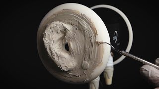 ASMR Satisfying 3Dio Ear Peeling amp Removal 🌙 3Dio 마이크의 정석 모델링팩 모공팩 [upl. by Nurav8]