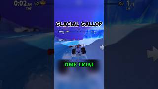 Glacial Gallop Tour  Time Trial  Gold Crate Prize beachbuggyracing2 bbr2gameplay bbr2 [upl. by Atnauqal9]