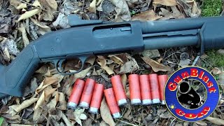 Shooting the Mossberg Model 590A1 Magpul 12 Gauge PumpAction Fighting Shotgun  Gunblastcom [upl. by Aurilia]