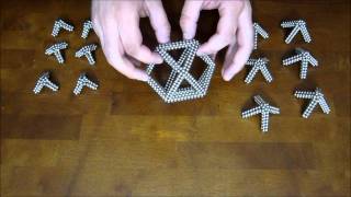 Tutorial Cumulated Cuboctahedra Zen Magnets [upl. by Oakley]