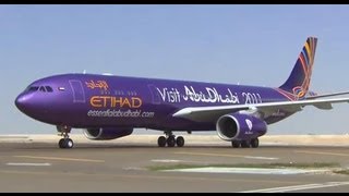 Etihads Essential Abu Dhabi aircraft takes to the skies  Etihad Airways [upl. by Hutchison]