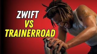 Zwift vs Trainerroad Starting my cycling training with a ZWIFT ramp test to find my true FTP 2023 [upl. by Adnoval]