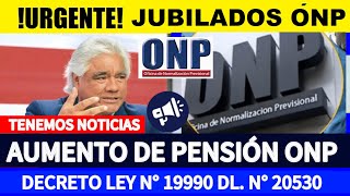 AUMENTO ONP ACCEDE A UNA PENSIÓN PROPORCIONAL O PROVISIONAL JUBILADO5 ONP [upl. by Bein566]