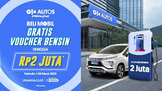 Beli Mobil GRATIS Voucher Bensin Hingga 2JT [upl. by Kerry537]