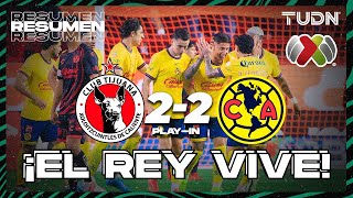 HIGHLIGHTS  Tijuana 2 23 2 América  Liga Mx AP2024  PLAYIN  TUDN [upl. by Alita]