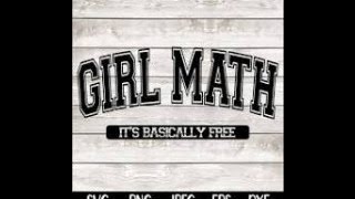 Girl Math The proclivity of so many women to buy items they dont need cuz of a discount price [upl. by Aronos]