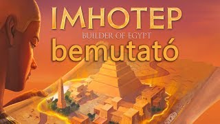 Imhotep  társasjáték bemutató [upl. by Arait]