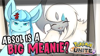 Absol Being Absol Auroma Park  Pokémon Unite [upl. by Aruasor]