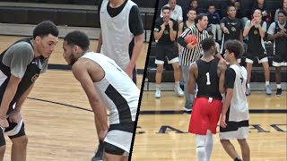 Hudson Catholic vs Patrick School GETS HEATED Jahvon Quinerly Markquis Nowell Louis King [upl. by Vedetta]