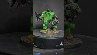 Salamanders Redemptor Dreadnought  Warhammer 40k [upl. by Channa]