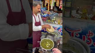 Desi Nashta Saag Makhan Missi Roti With Lassi  Non Stop Service Ghanta Ghar Multan [upl. by Hershell]