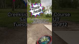 quotNear Ace at Creekside Disc Golf Course Tuesday Doubles Tournament Highlightsquot discgolf innova [upl. by Odlopoel20]