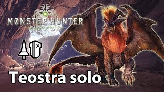 MHWorld  Teostra solo Lance  350 [upl. by Lilly]