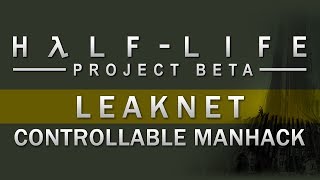 HalfLife 2 LeakNet Controllable Manhack [upl. by Junieta]