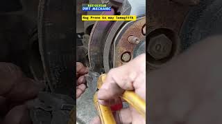 MITSUBISHI ADVENTURE Maluwag na brake clip kya may lagitikshortsvideo reels dirtmechanic [upl. by Anitsirk]