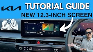 How to Kia  Detailed Guide for 2024 Kia New 123quot Infotainment Screen  NEWEST SYSTEM [upl. by Atiuqiram421]