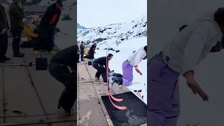 How Did She Land This Ski Trick of the Year 😱 shorts [upl. by Eiznyl]