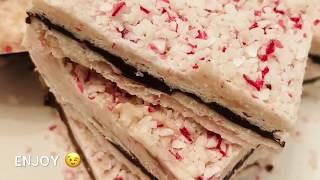 3 Layered Vegan Peppermint Bark  Holiday Recipe 🎄 [upl. by Ynetsed]