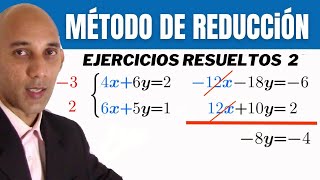 Sistemas de ecuaciones método de reducción Ejercicios Resueltos 2 [upl. by Myranda317]