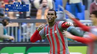 US Cremonese  SPEZIA SERIE B PES 21 GAMEPLAY [upl. by Jarrid]