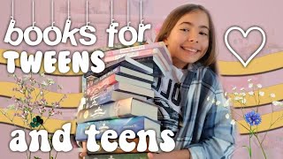 book recommendations for tweens and teens  middle grade recs [upl. by Spiro114]