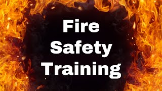 Fire Safety Training ¦ Health and Social Care Training [upl. by Artnoed]