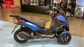 Piaggio MP3 310 S 2025 World Premiere EICMA 2024 Fiera Milano Rho [upl. by Francoise33]