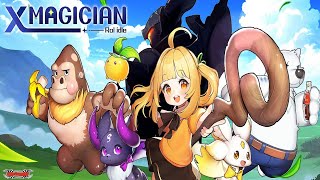 X Magician Idle RPG  Gameplay Android Ios [upl. by Basir]